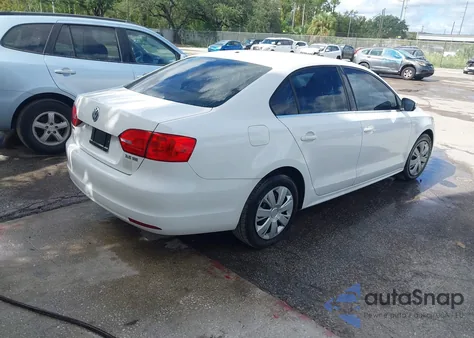 2013 Volkswagen Jetta 2.5L Se из США, поврежденный, VIN 3VWDP7AJ2DM454148